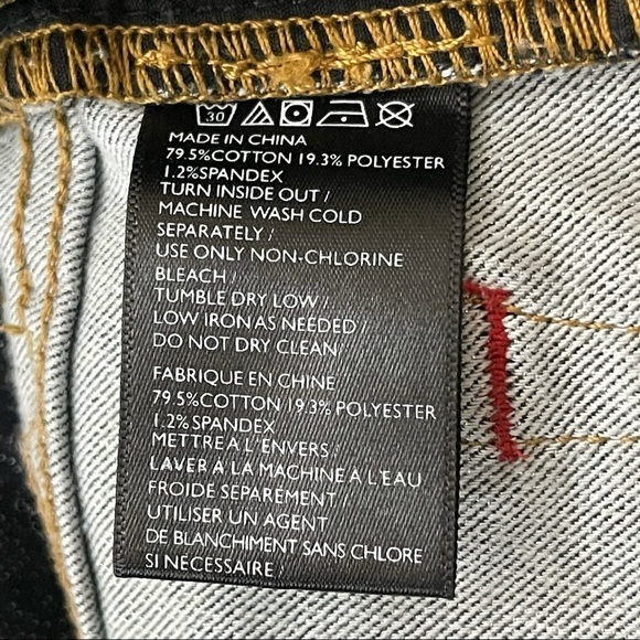 BDG Glitter Button Fly High Waisted Skinny Jeans Women’s Size 27 - Picture 10 of 10